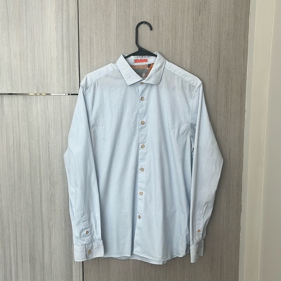 Ted Baker London Button-Down Shirt (Size 5, XL) - Picture 1 of 8